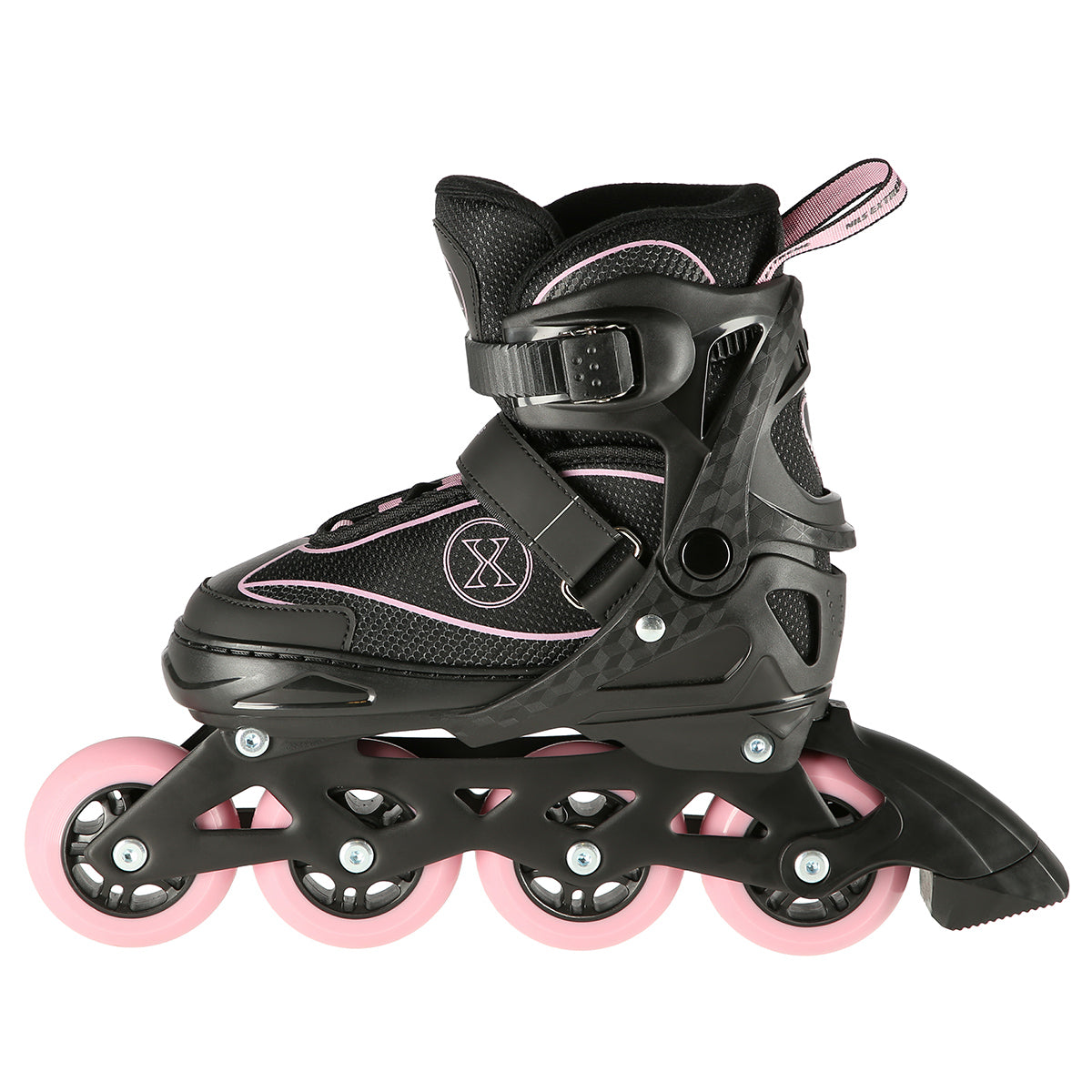 ROLKI REGULOWANE ROZM.35-38 CZARNO/RÓŻOWENILS EXTREME NA11008OUTLET
