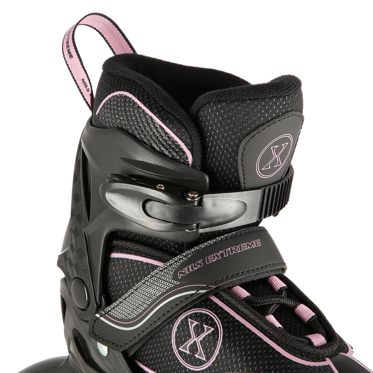 ROLKI REGULOWANE ROZM.35-38 CZARNO/RÓŻOWENILS EXTREME NA11008OUTLET