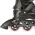 ROLKI REGULOWANE ROZM.35-38 CZARNO/RÓŻOWENILS EXTREME NA11008OUTLET
