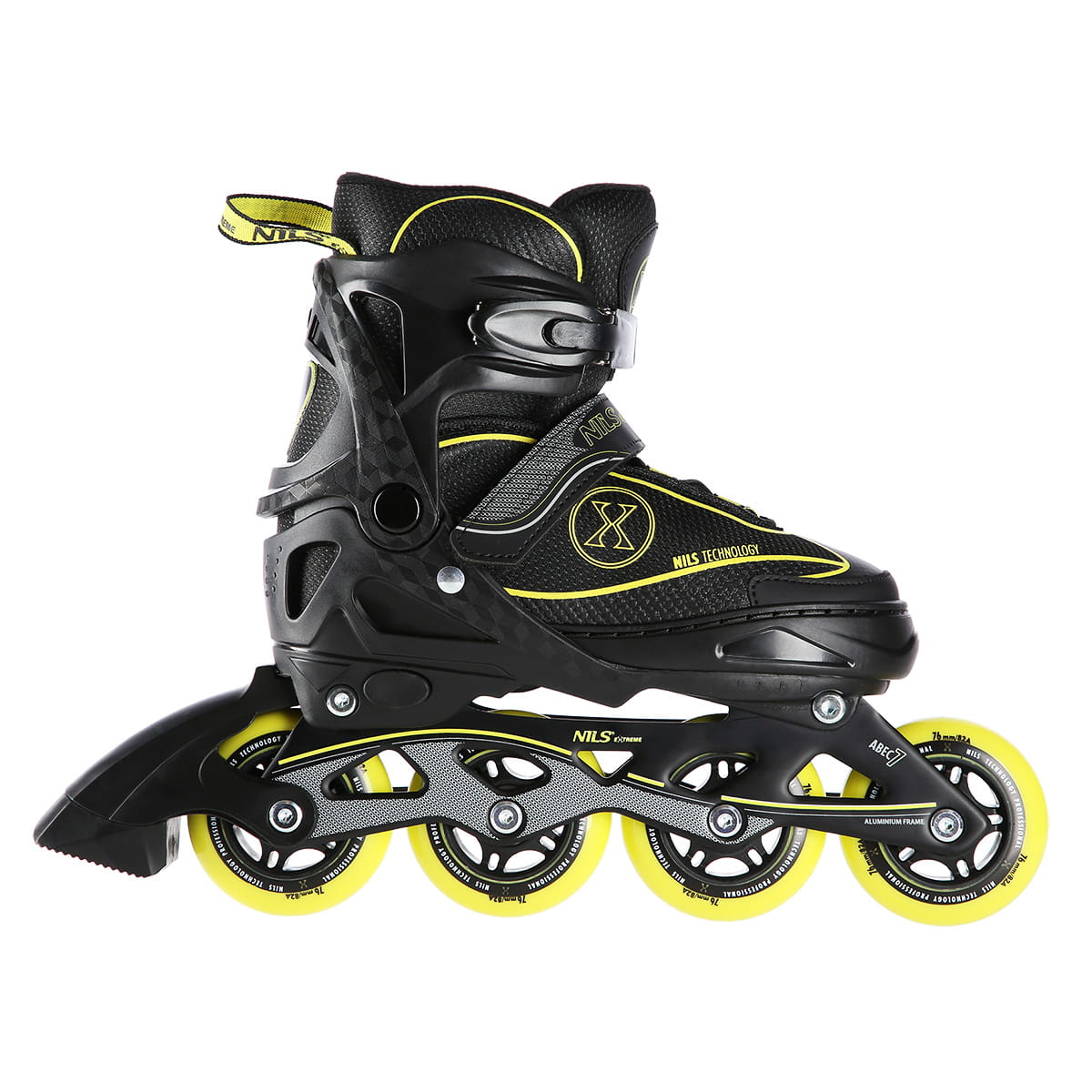 ROLKI NA11008 CZARNO-ŻÓŁTYNILS EXTREME