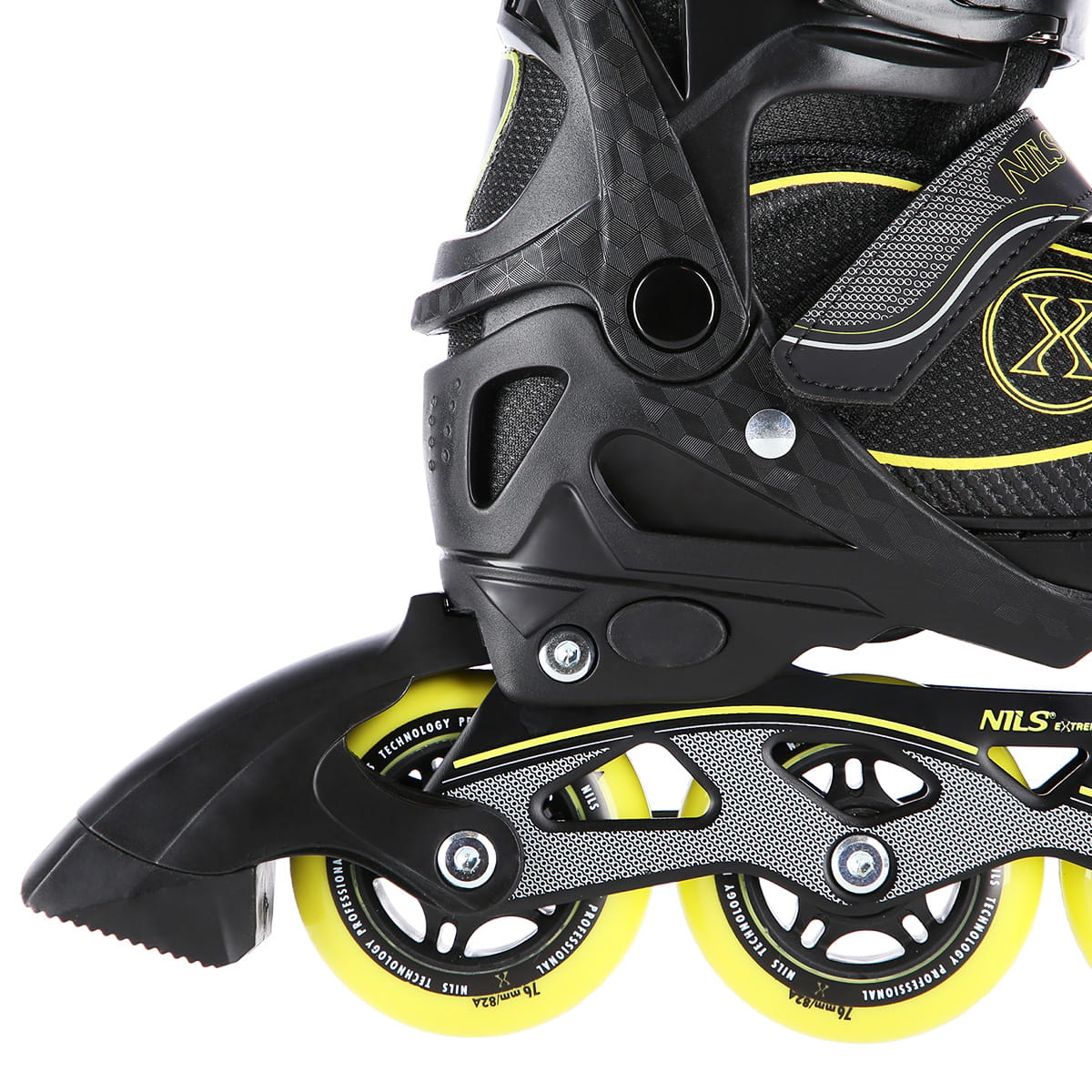 ROLKI NA11008 CZARNO-ŻÓŁTYNILS EXTREME