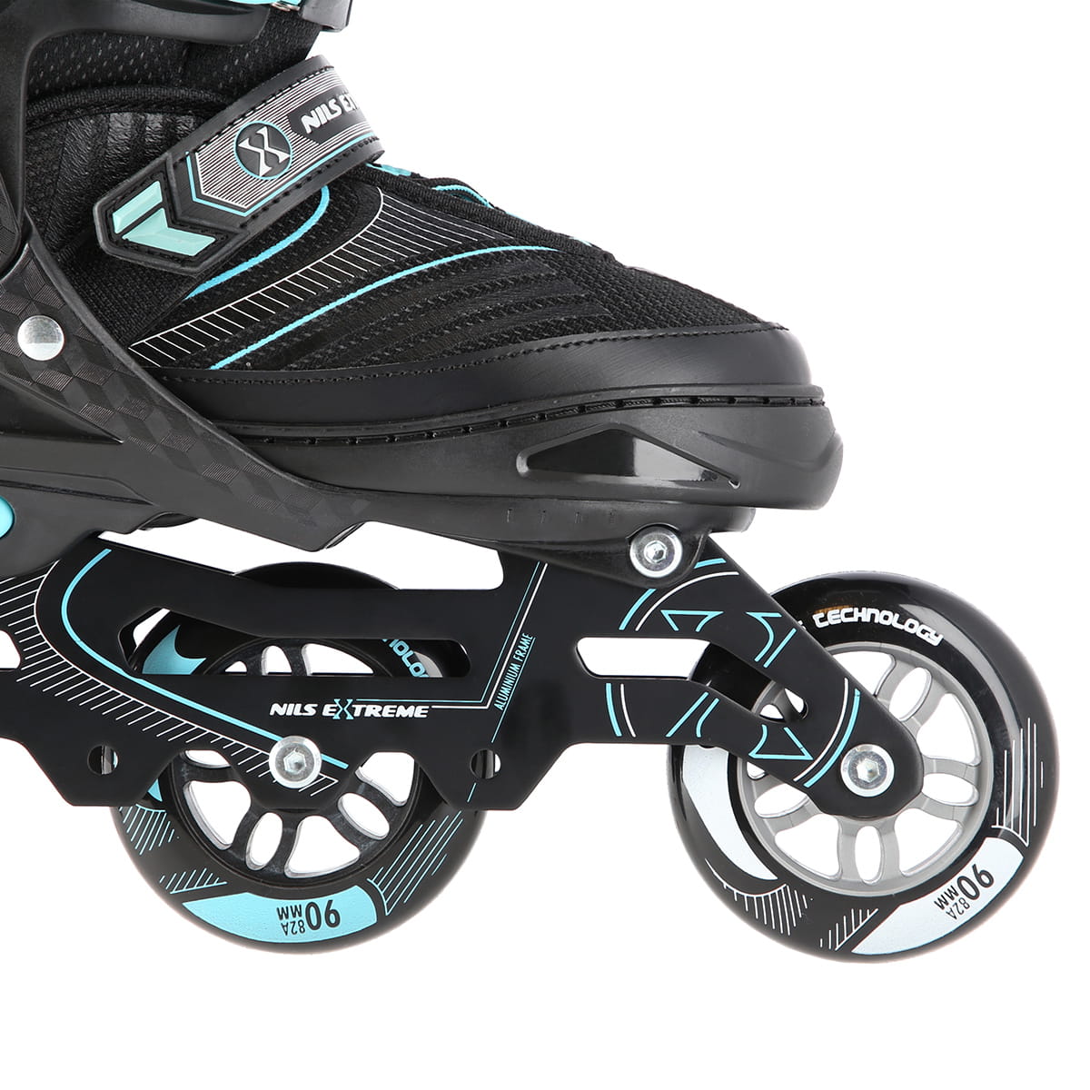 NA11201 CZARNE ROLKI NILS EXTREME