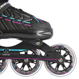 NA1128 CZARNO-FIOLETOWE ROLKI NILS EXTREME