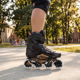 ŁYŻWOROLKI SLALOMOWE SLAYD CZARNE NILS EXTREME NA1601