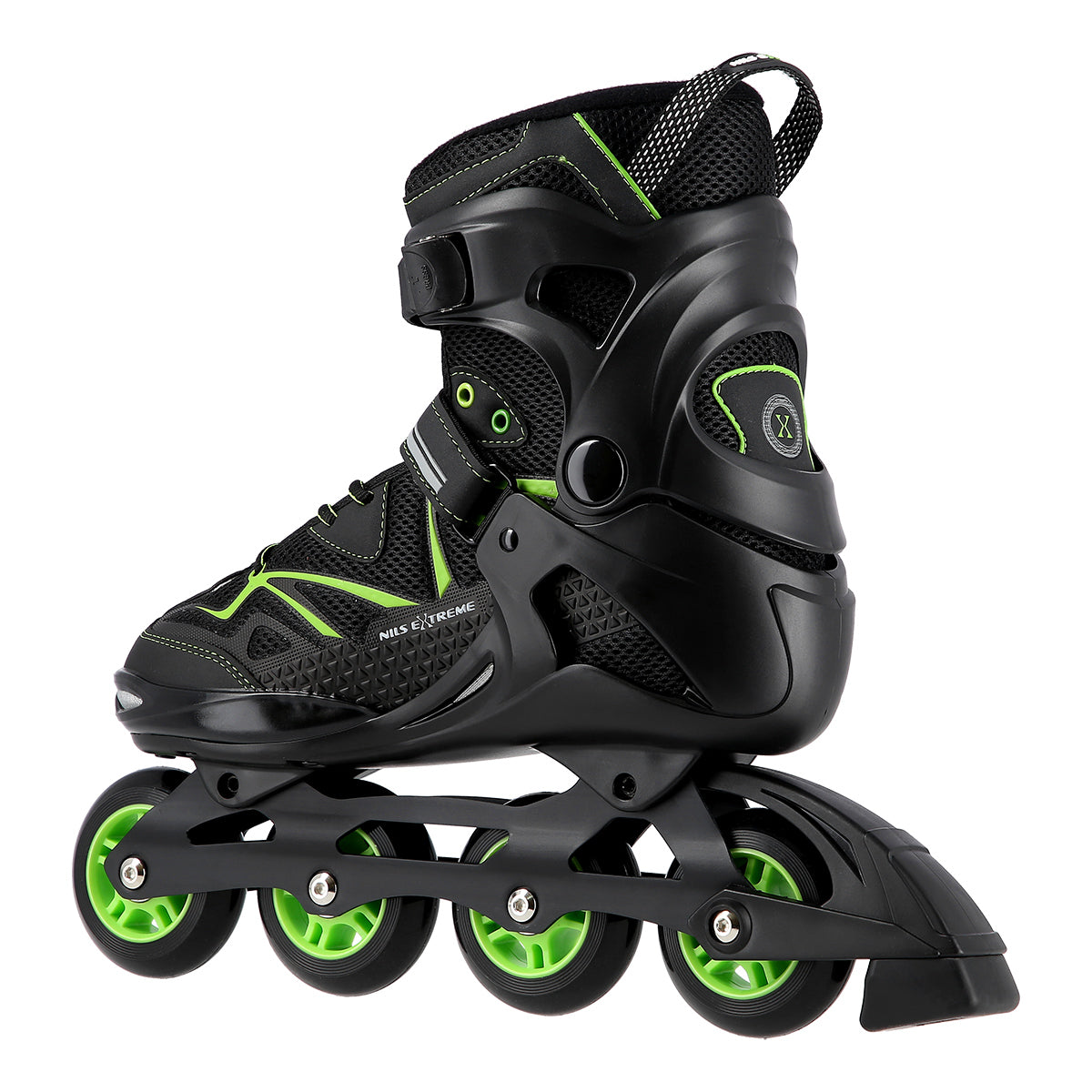 ROLKI MIEJSKIE ROZM.41 CZARNO/ZIELONE NILS EXTREME NA9022 OUTLET