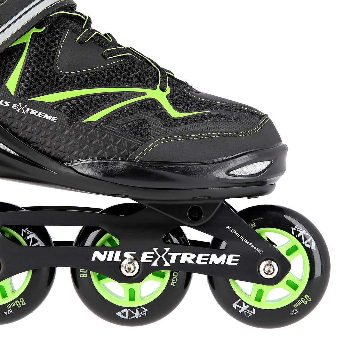 ROLKI MIEJSKIE ROZM.41 CZARNO/ZIELONE NILS EXTREME NA9022 OUTLET