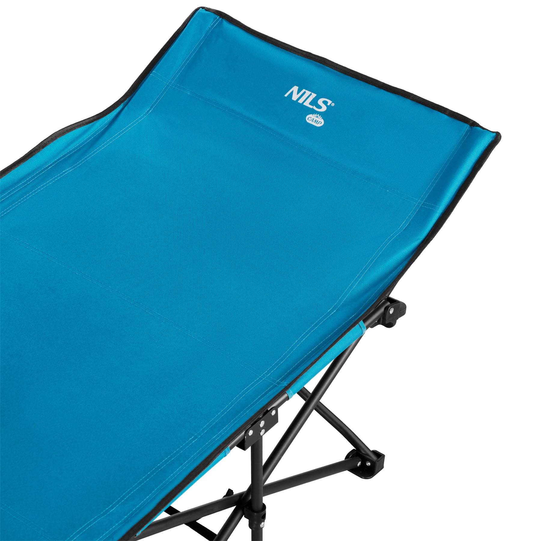 ŁÓŻKO POLOWE NIEBIESKIE 188 CM NILS CAMP NC2701