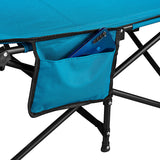 ŁÓŻKO POLOWE NIEBIESKIE 188 CM NILS CAMP NC2701