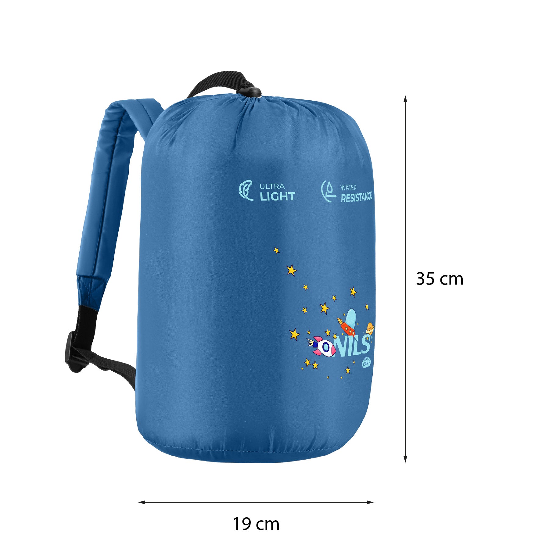 Śpiwór dziecięcy z funkcją plecaka NILS CAMP NC3201