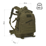 PLECAK TAKTYCZNY VANGUARD CZARNY 45L NILS CAMP NC3904