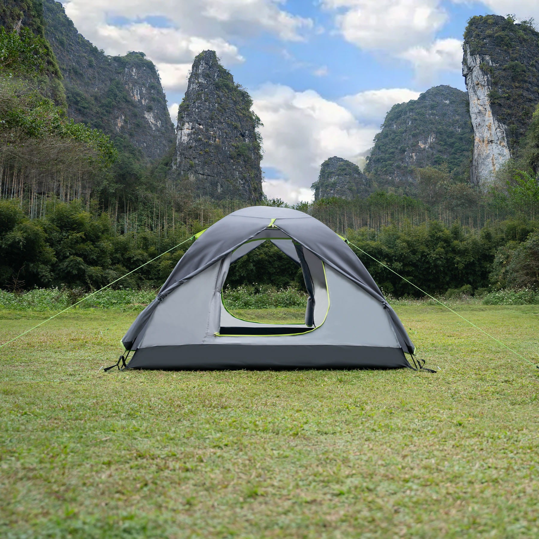 NAMIOT KEMPINGOWY SZARY EXPLORER NC6004 NILS CAMP