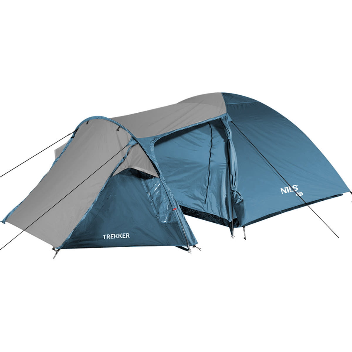 Namiot kempingowy szary NILS CAMP NC6012 Trekker 4-osobowy