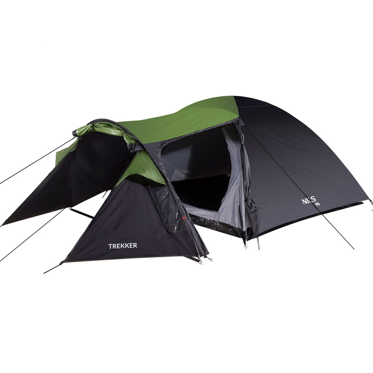 Namiot kempingowy zielony NILS CAMP NC6012 Trekker 4-osobowy