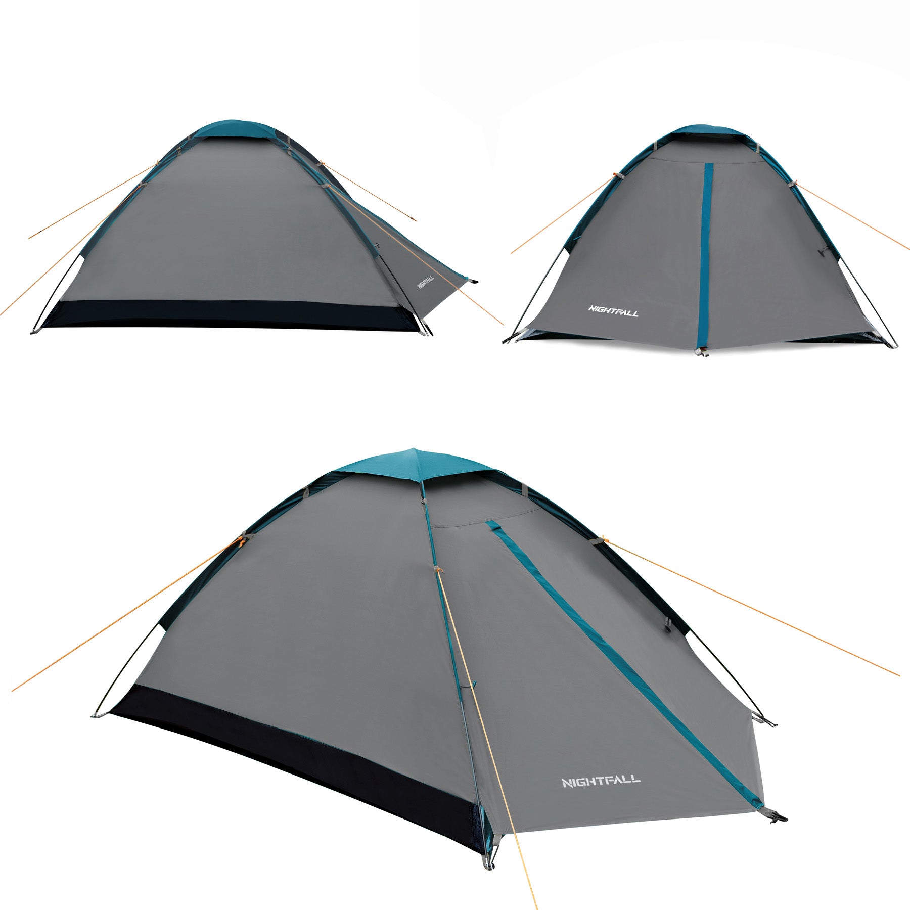 NAMIOT KEMPINGOWY SZARO-NIEBIESKI NIGHTFALL NILS CAMP NC6033