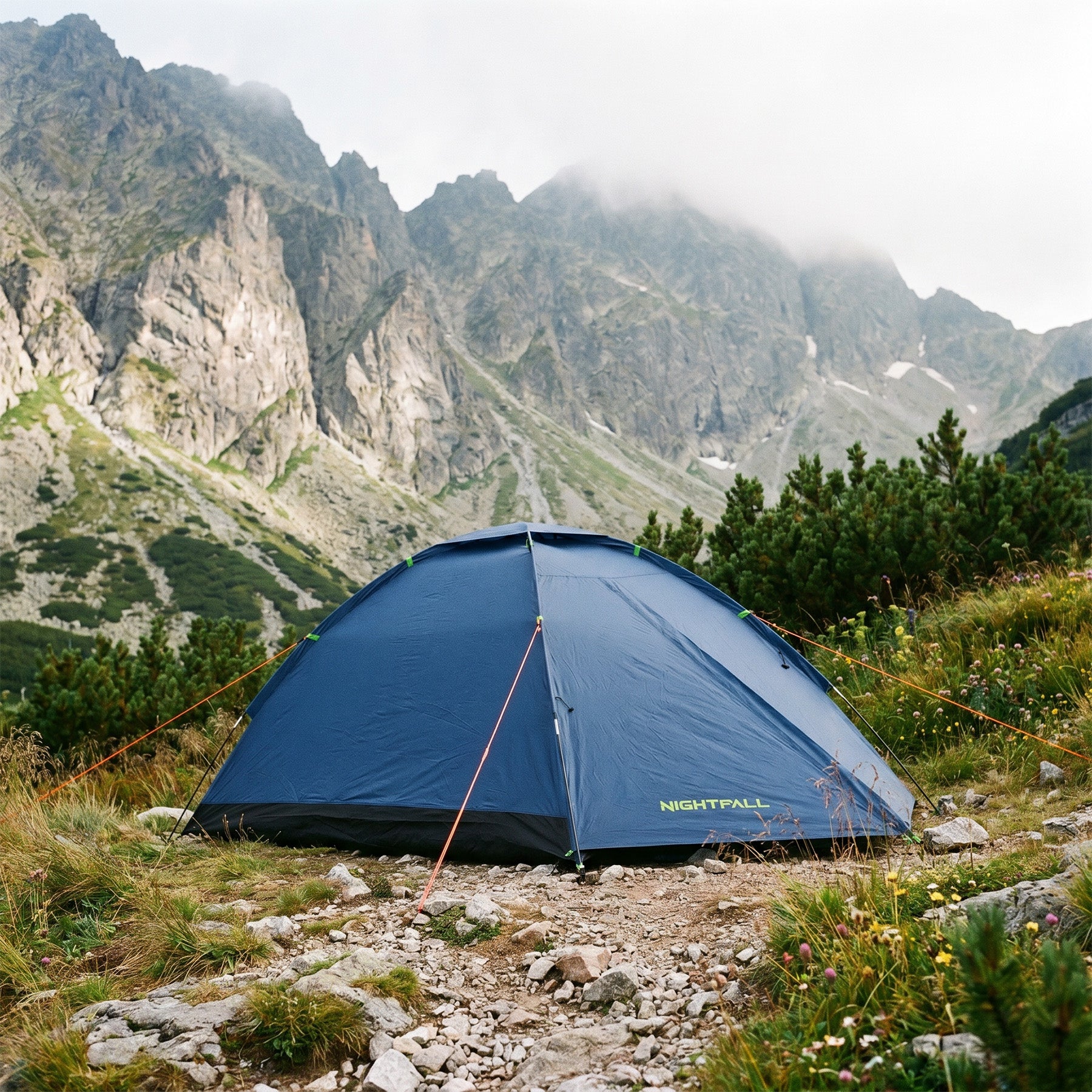 NAMIOT KEMPINGOWY NIEBIESKI NIGHTFALL NILS CAMP NC6033