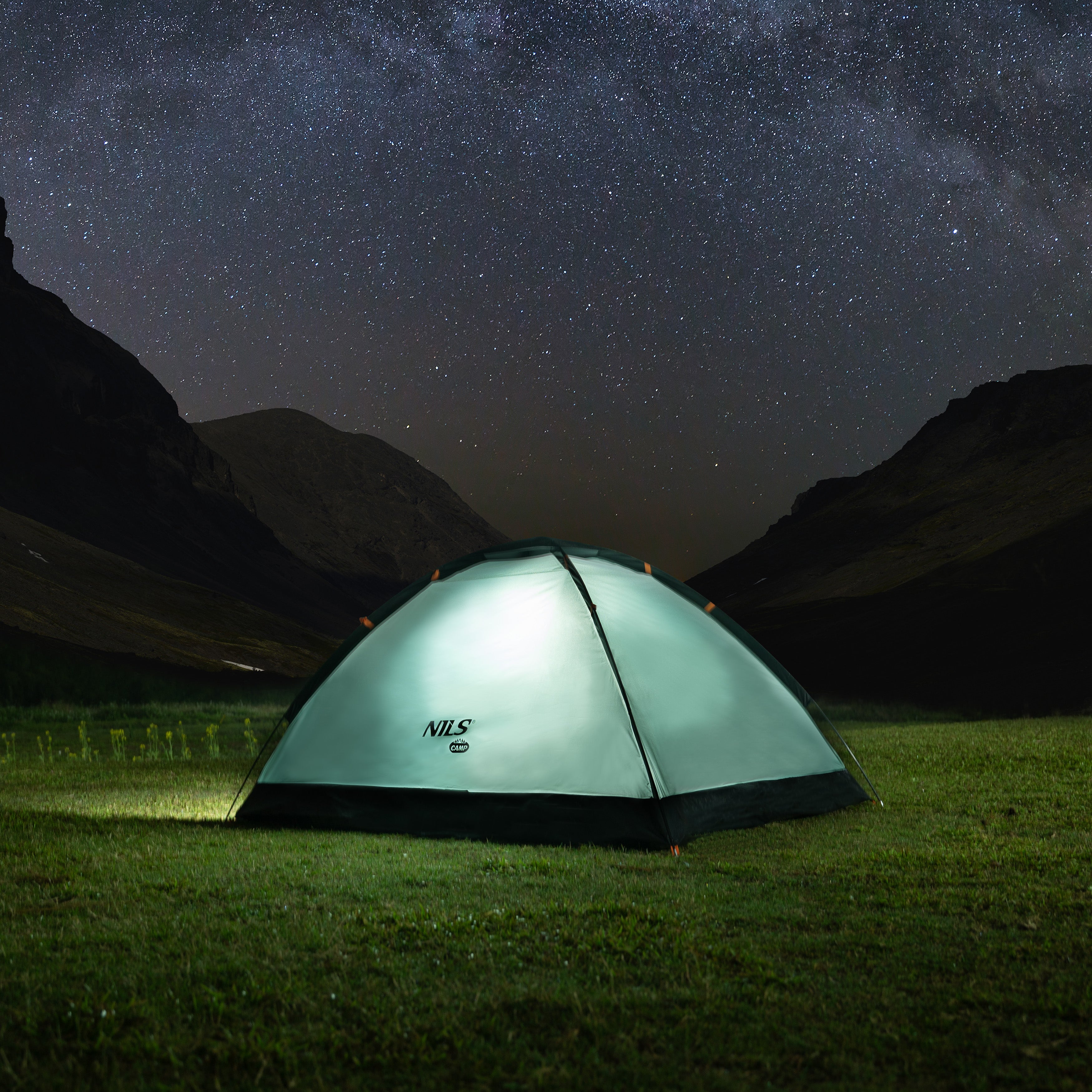 NAMIOT KEMPINGOWY ZIELONY NIGHTFALL NILS CAMP NC6033