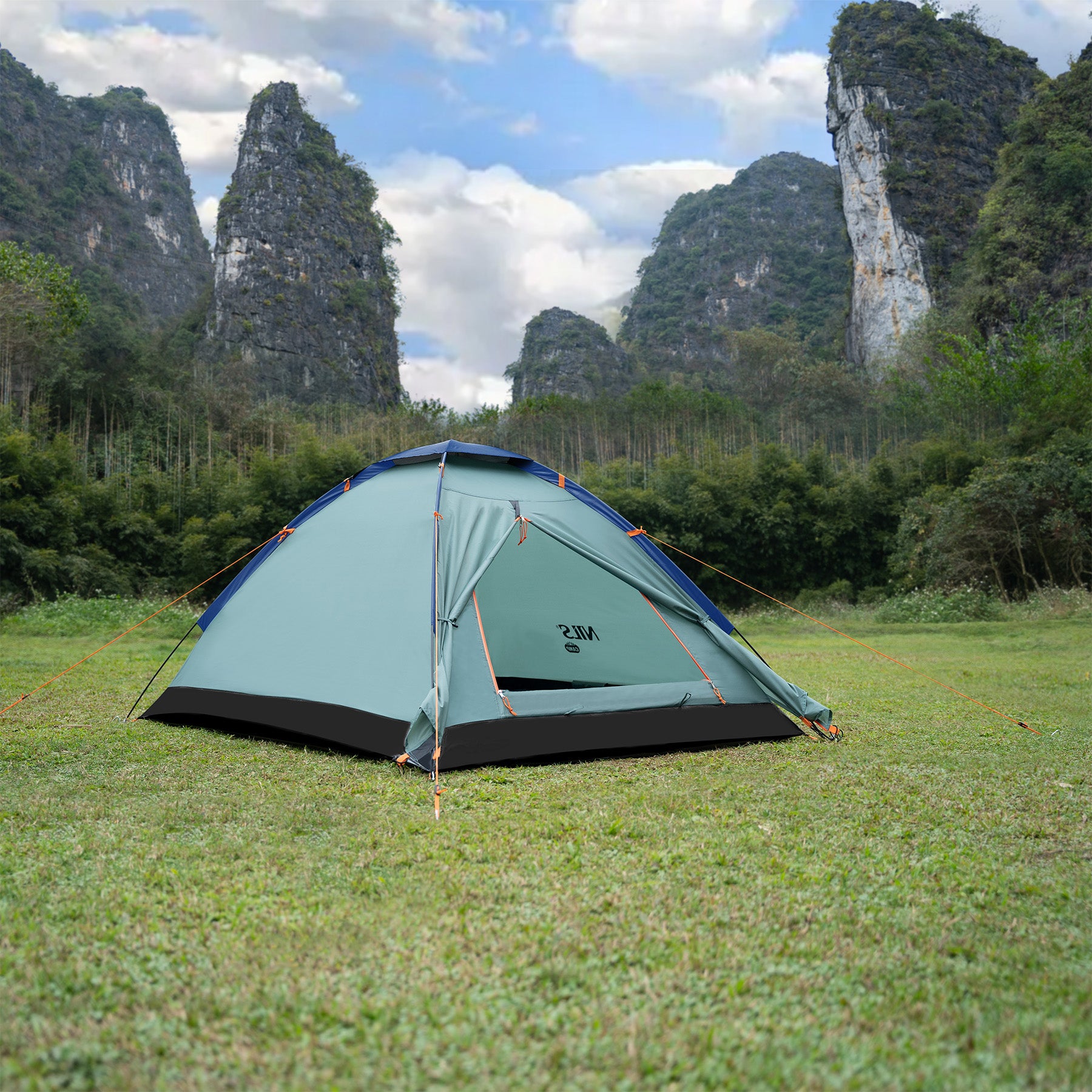 NAMIOT KEMPINGOWY ZIELONY NIGHTFALL NILS CAMP NC6033