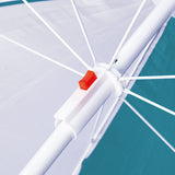 Parasol plażowy NILS CAMP NC7813 180 cm z ochroną UV SPF 40+