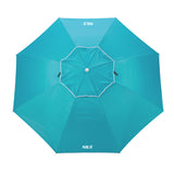Parasol plażowy NILS CAMP NC7822 XL z klapami bocznymi i ochroną UV SPF 40+