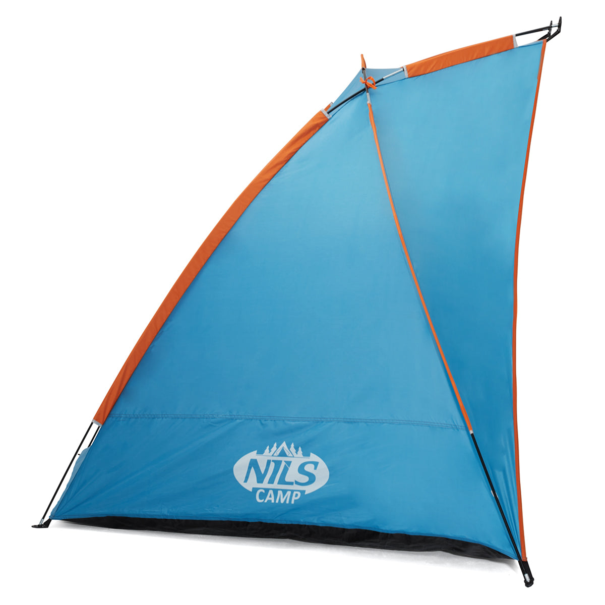 NAMIOT PLAŻOWY SKŁADANY NIEBIESKI OCHRONA UV 260x120x120 CM NC8030 NILS CAMP