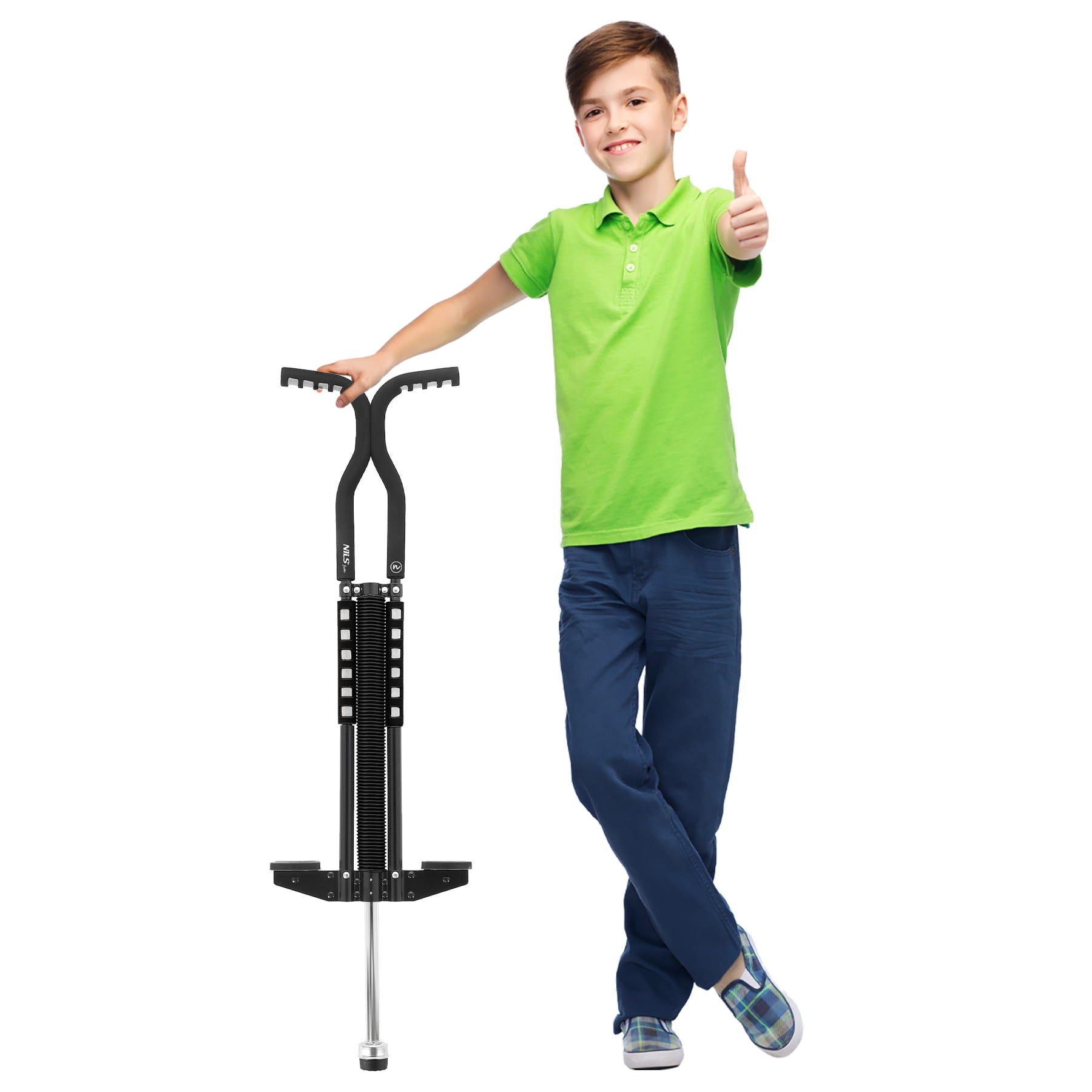 JUMP STICK POGO DRĄŻEK DO SKAKANIA CZARNY NILS FUN NFX5006