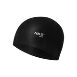 CZEPEK SILIKONOWY DOTS NILS AQUA NQC JEDNOKOLOROWY CZARNY
