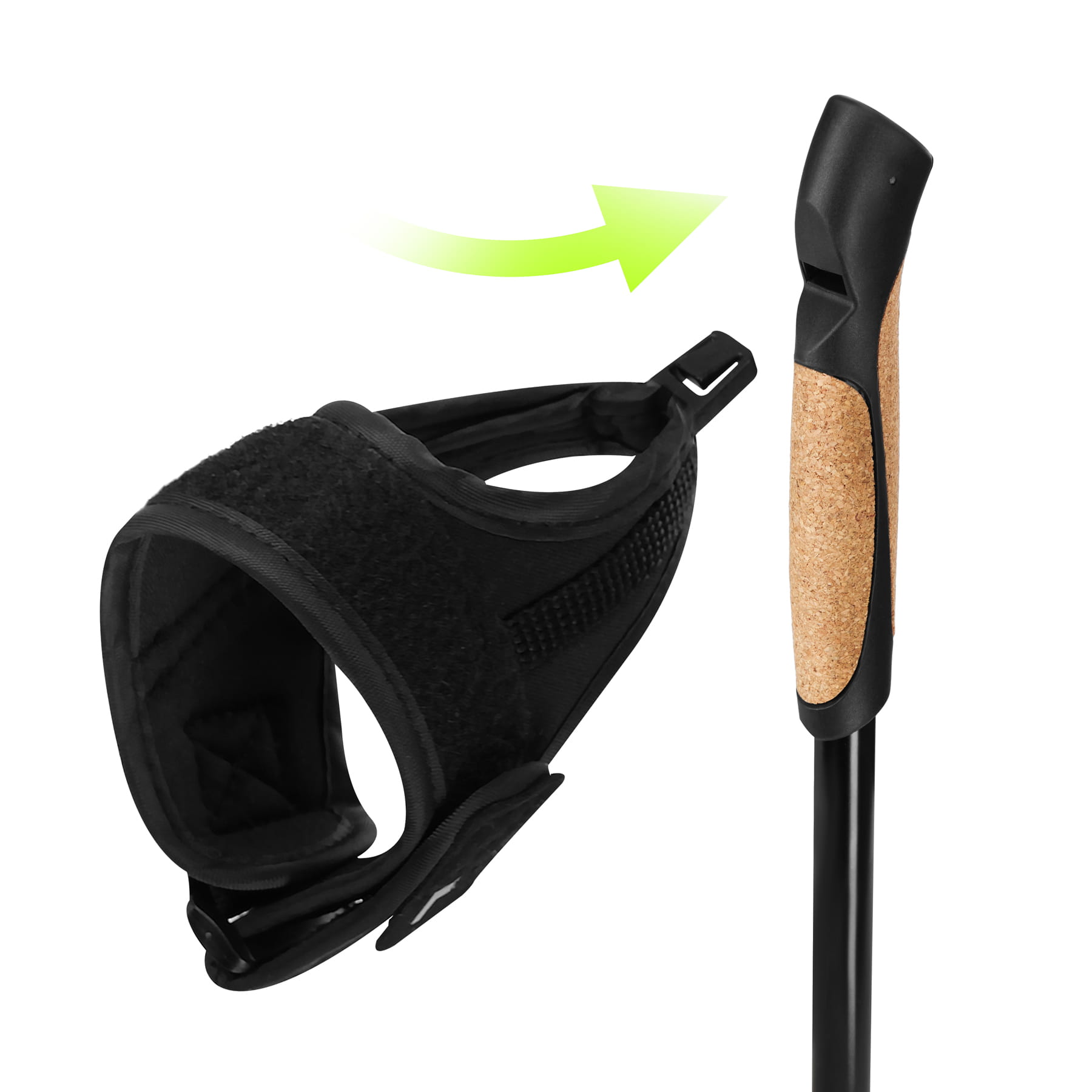 KIJE NORDIC WALKING DO CHODZENIA INNOWACYJNE WYTRZYMAŁE PREMIUM NILS NW8611
