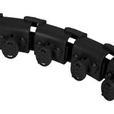 ZESTAW HULA HOP OHA01 BLACK Z WYPUSTKAMI I OBCIĄŻNIKIEM ONE FITNESS + PAS BR125
