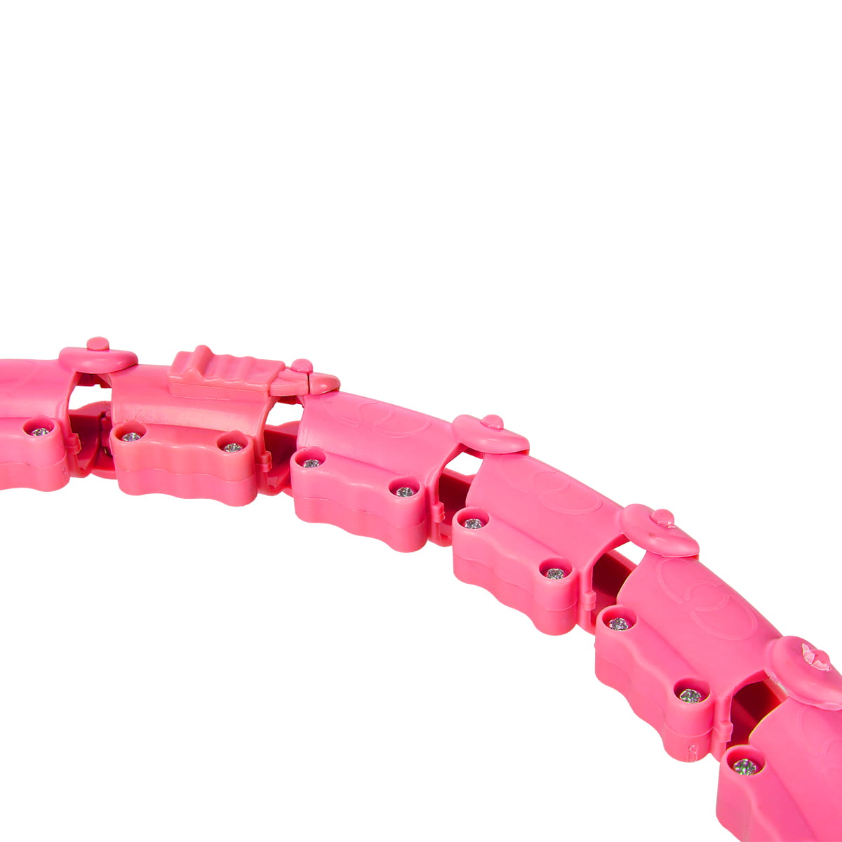 ZESTAW HULA HOP OHA02 PINK Z WYPUSTKAMI I OBCIĄŻNIKIEM ONE FITNESS + PAS BR125