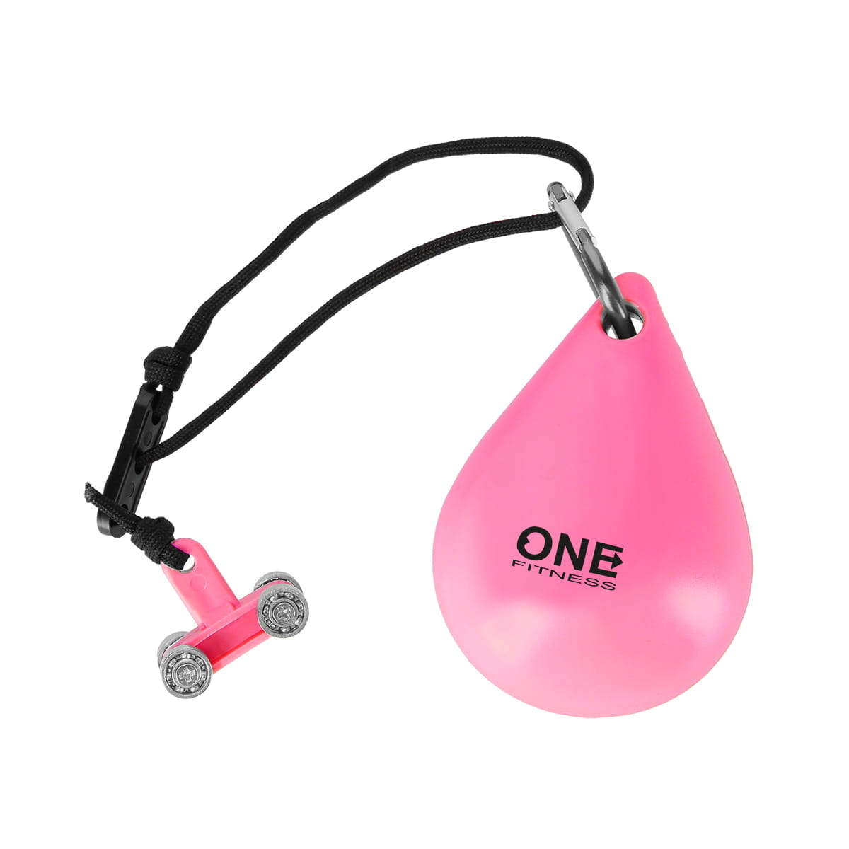 HULA HOP PINK Z WYPUSTKAMI I OBCIĄŻNIKIEM ONE FITNESS OHA02