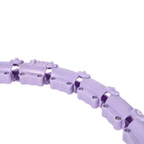 HULA HOP VIOLET Z WYPUSTKAMI I OBCIĄŻNIKIEM ONE FITNESS OHA02