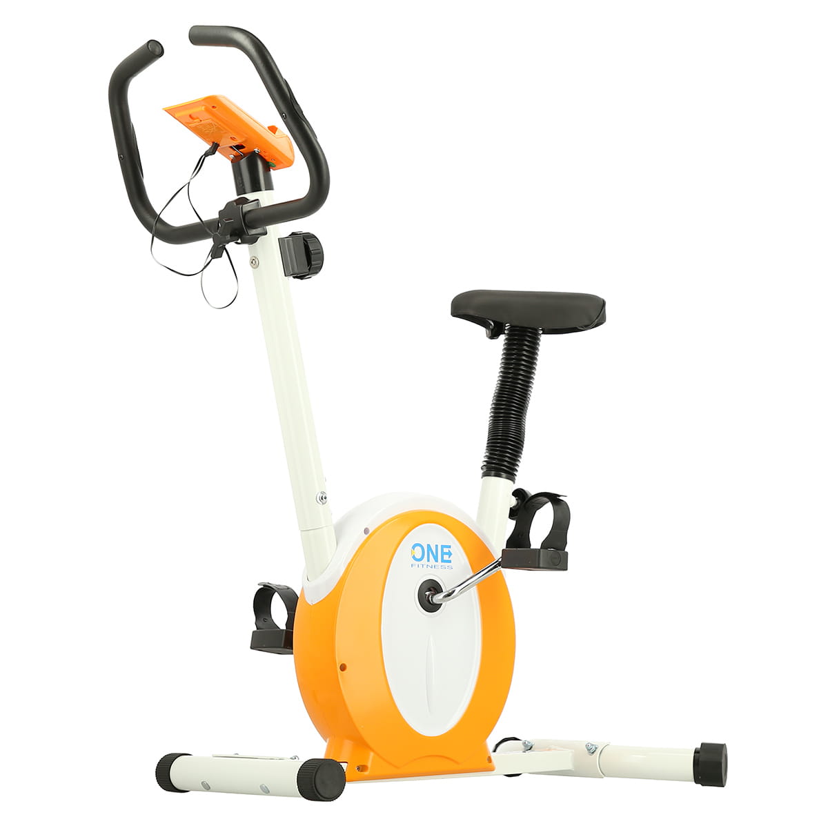 M8410 WHITE-ORANGE ROWER MAGNETYCZNY ONE FITNESS