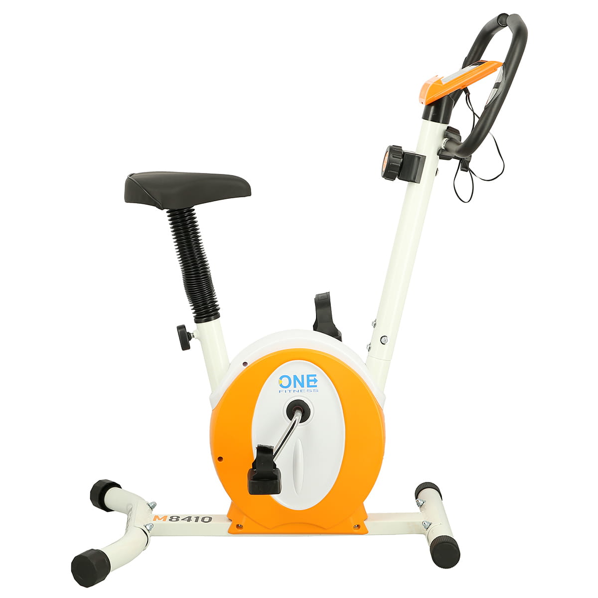 M8410 WHITE-ORANGE ROWER MAGNETYCZNY ONE FITNESS