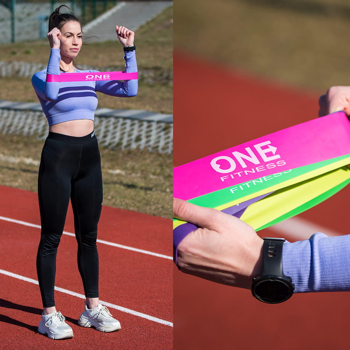 ZESTAW GUM DO ĆWICZEŃ ONE FITNESS PBF SET04