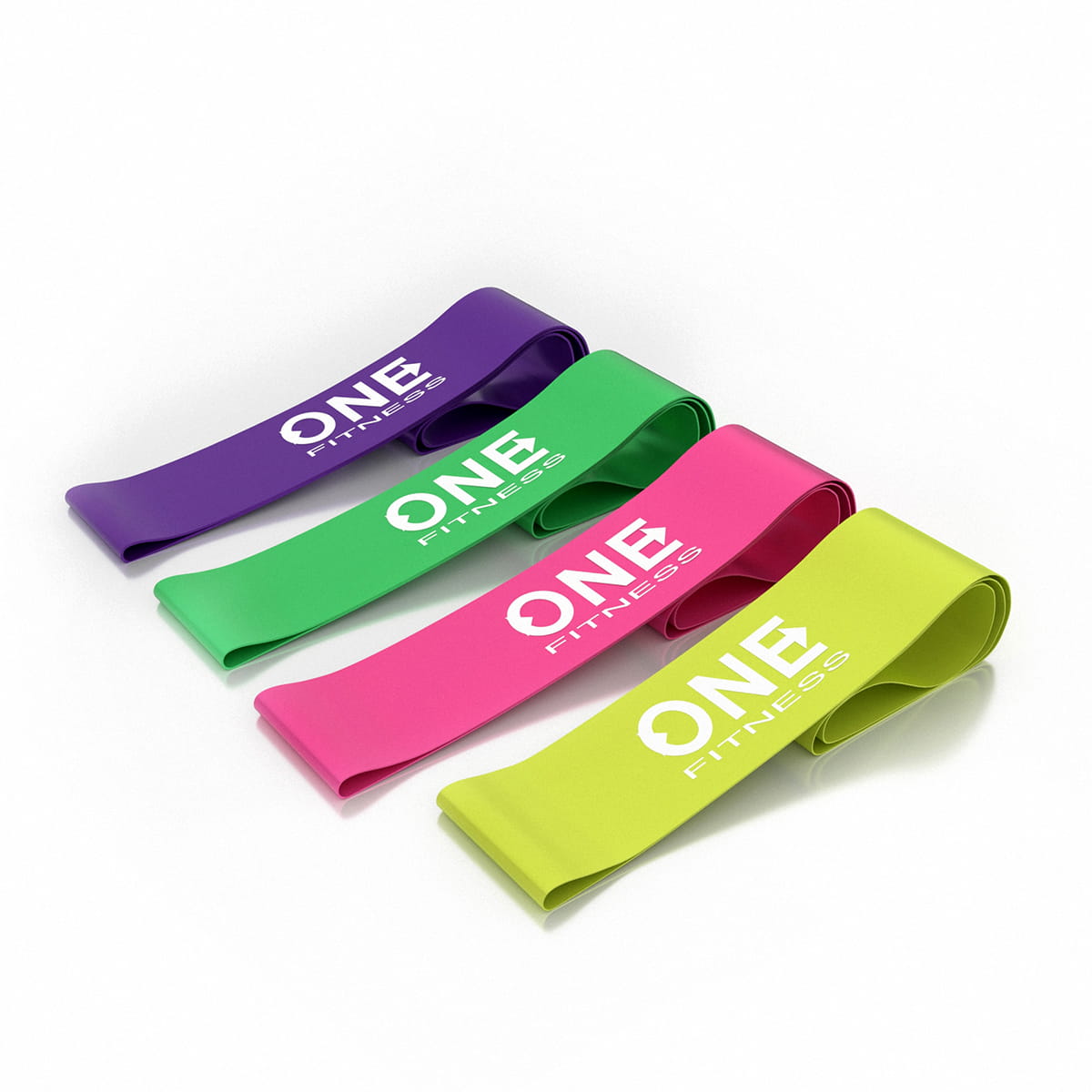 ZESTAW GUM DO ĆWICZEŃ ONE FITNESS PBF SET04