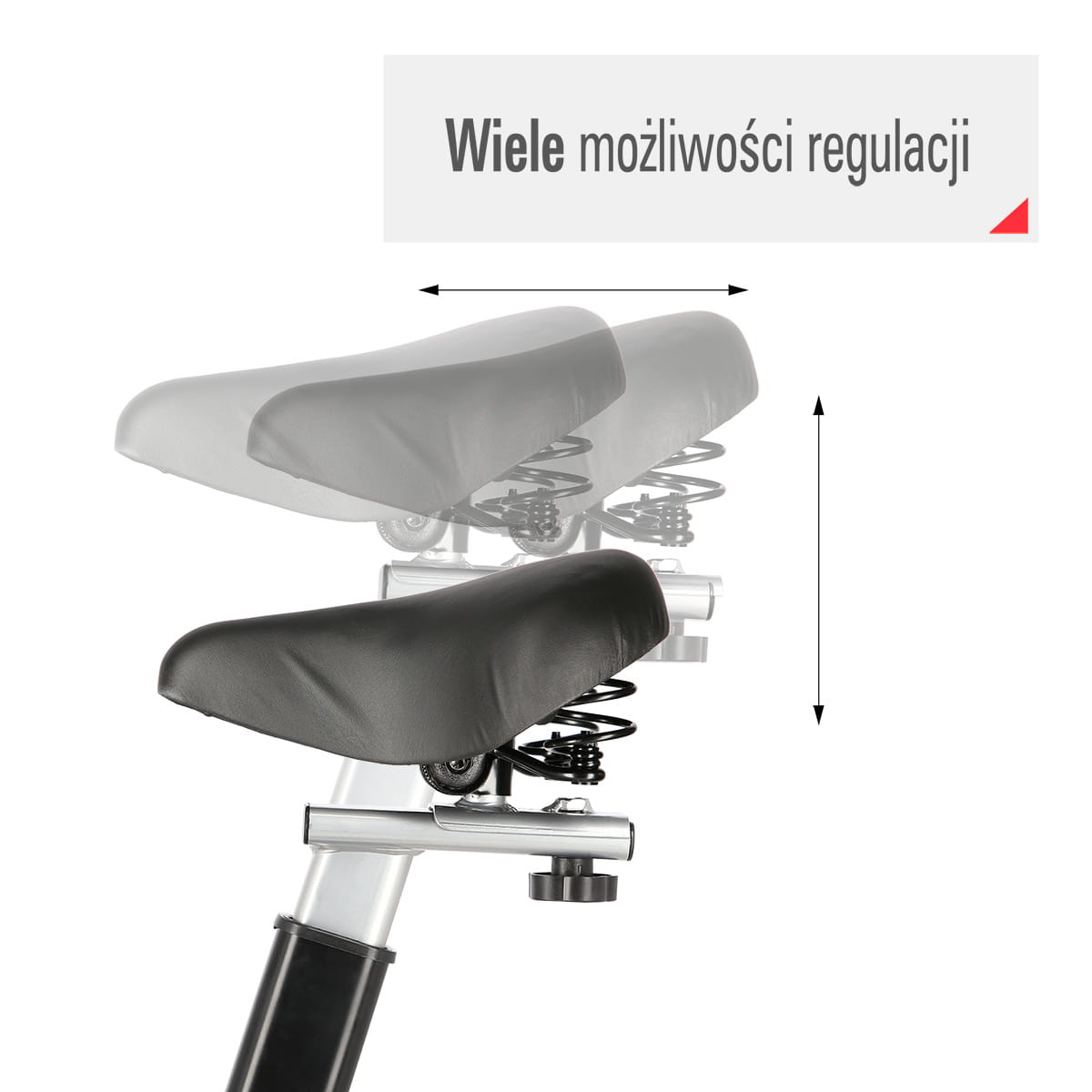 Rower stacjonarny SW2501 Yellow One Fitness – trening cardio 7 kg