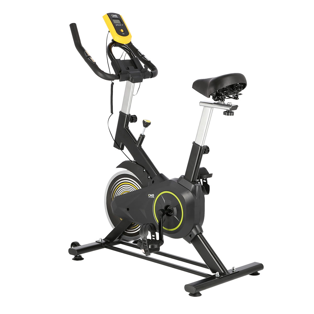Rower stacjonarny SW2501 Yellow One Fitness – trening cardio 7 kg