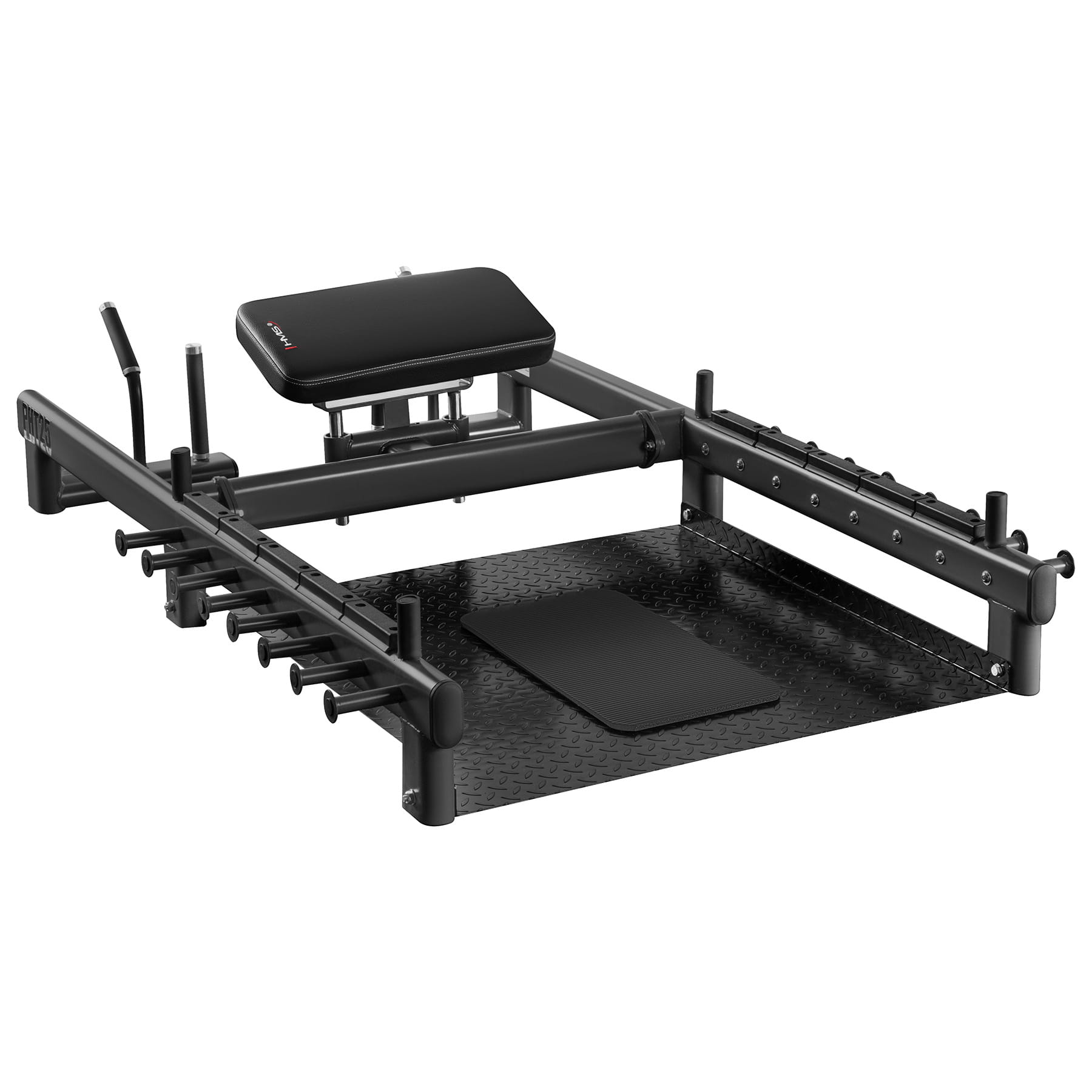 PLATFORMA DO ĆWICZEŃ MIĘŚNI POŚLADKÓW HIP THRUST I MARTWEGO CIĄGU HMS PHT25
