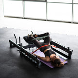 PLATFORMA DO ĆWICZEŃ MIĘŚNI POŚLADKÓW HIP THRUST I MARTWEGO CIĄGU HMS PHT25