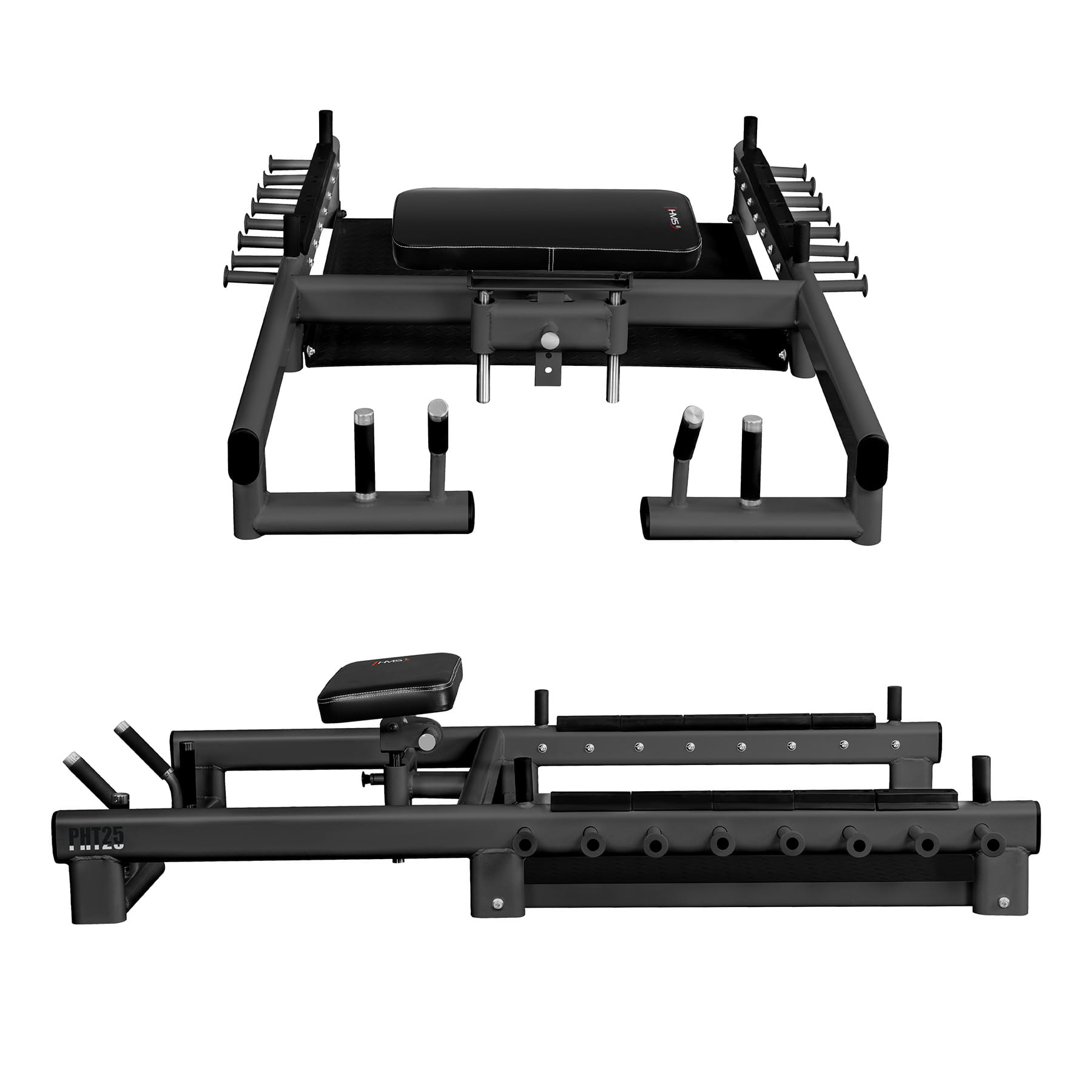 PLATFORMA DO ĆWICZEŃ MIĘŚNI POŚLADKÓW HIP THRUST I MARTWEGO CIĄGU HMS PHT25