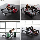 PLATFORMA DO ĆWICZEŃ MIĘŚNI POŚLADKÓW HIP THRUST I MARTWEGO CIĄGU HMS PHT25