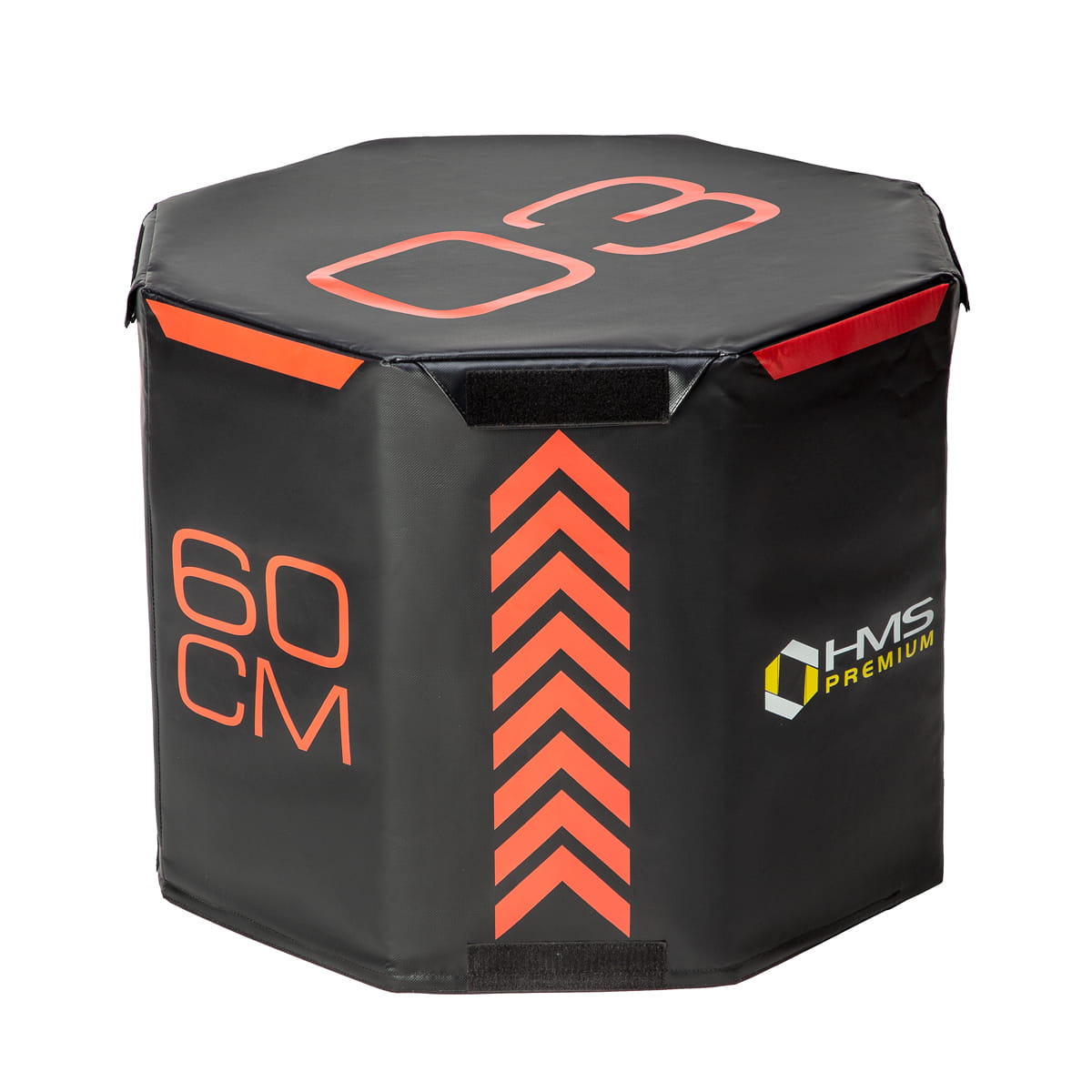 SKRZYNIE PLYOMETRYCZNE OCTAGON SOFT ZESTAW HMS PREMIUM PYOBS01 (3 CZĘŚCI)