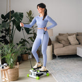 STEPPER SKOŚNY Z LINKAMI S3033 ZIELONY HMS