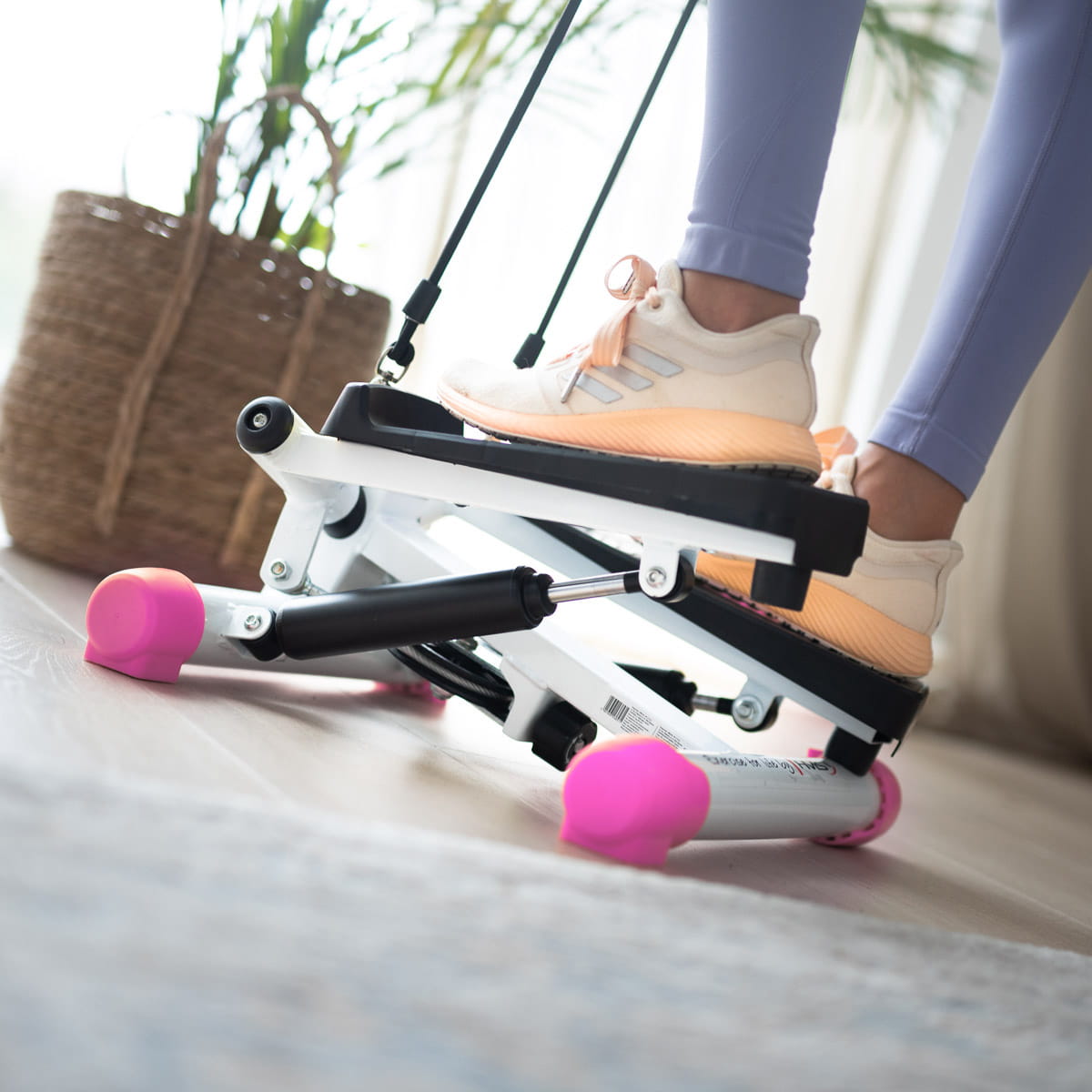 STEPPER SKOŚNY Z LINKAMI S3033 RÓŻOWY HMS