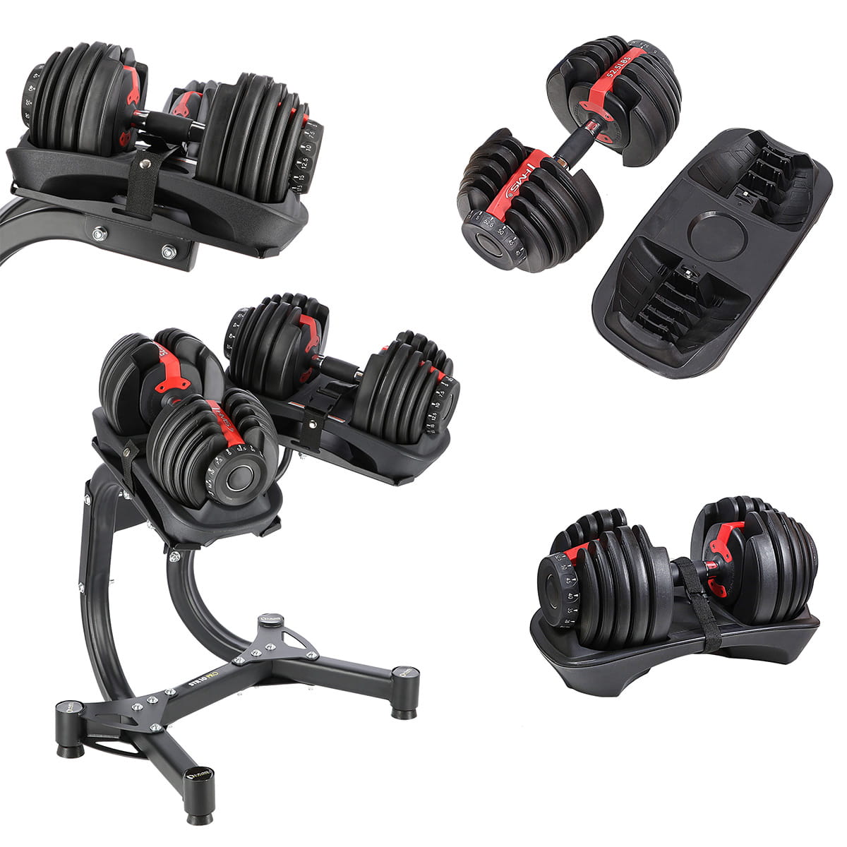 ZESTAW STOJAK STR10 PRO + 2x SR52 HMS