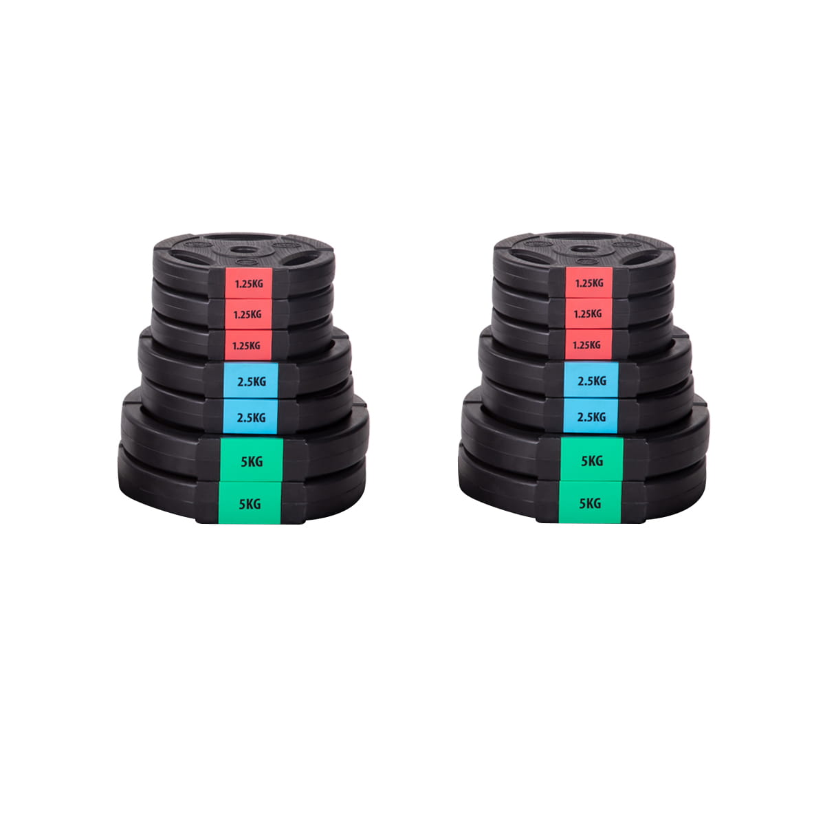 SGSP40 SET (2 CZĘŚCI) SZTANGA I SZTANGIELKI KOMPOZYT 42 KG HMS