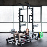 STOJAK MULTIFUNKCYJNY Z PLATFORMĄ DO PODNOSZENIA CIĘŻARÓW I HIP THRUST COMMERCIAL HMSSMP01