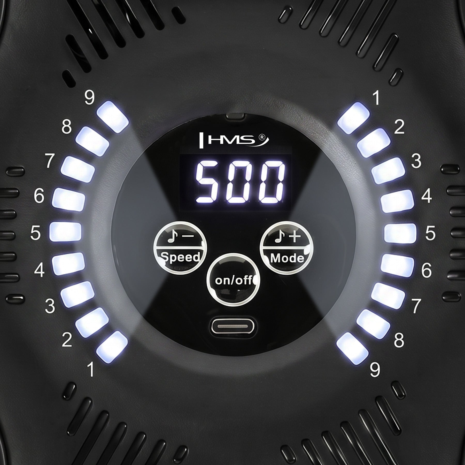 TARCZA BOKSERSKA LED BLUETOOTH Z MUZYKĄ HMS TB12 + RĘKAWICE