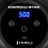 TARCZA BOKSERSKA LED BLUETOOTH Z MUZYKĄ HMS TB30 + RĘKAWICE