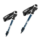 KIJE TREKKINGOWE BLUE NOWOCZESNY UCHWYT ALUMINIUM TRÓJSEKCYJNE NILS TK8601